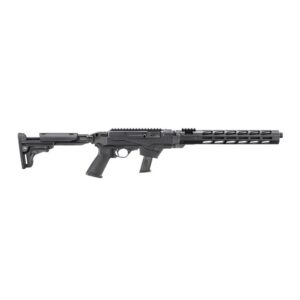 Ruger PC Carbine Chassis Model Rifle 9mm Luger 10rd Magazine 16.12" Barrel Synthetic Stock Aluminum Handguard