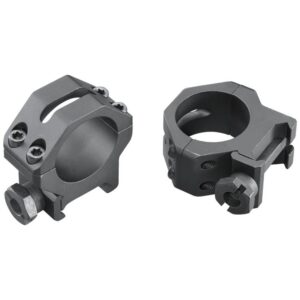 Weaver 4-Hole Tactical Picatinny Aluminum Scope Rings 1" Medium Matte