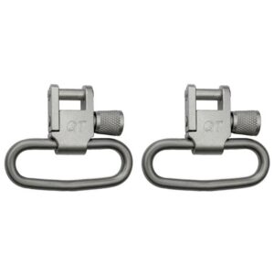 Grovtec 1.25" Locking Swivel Set Silver 2/ct