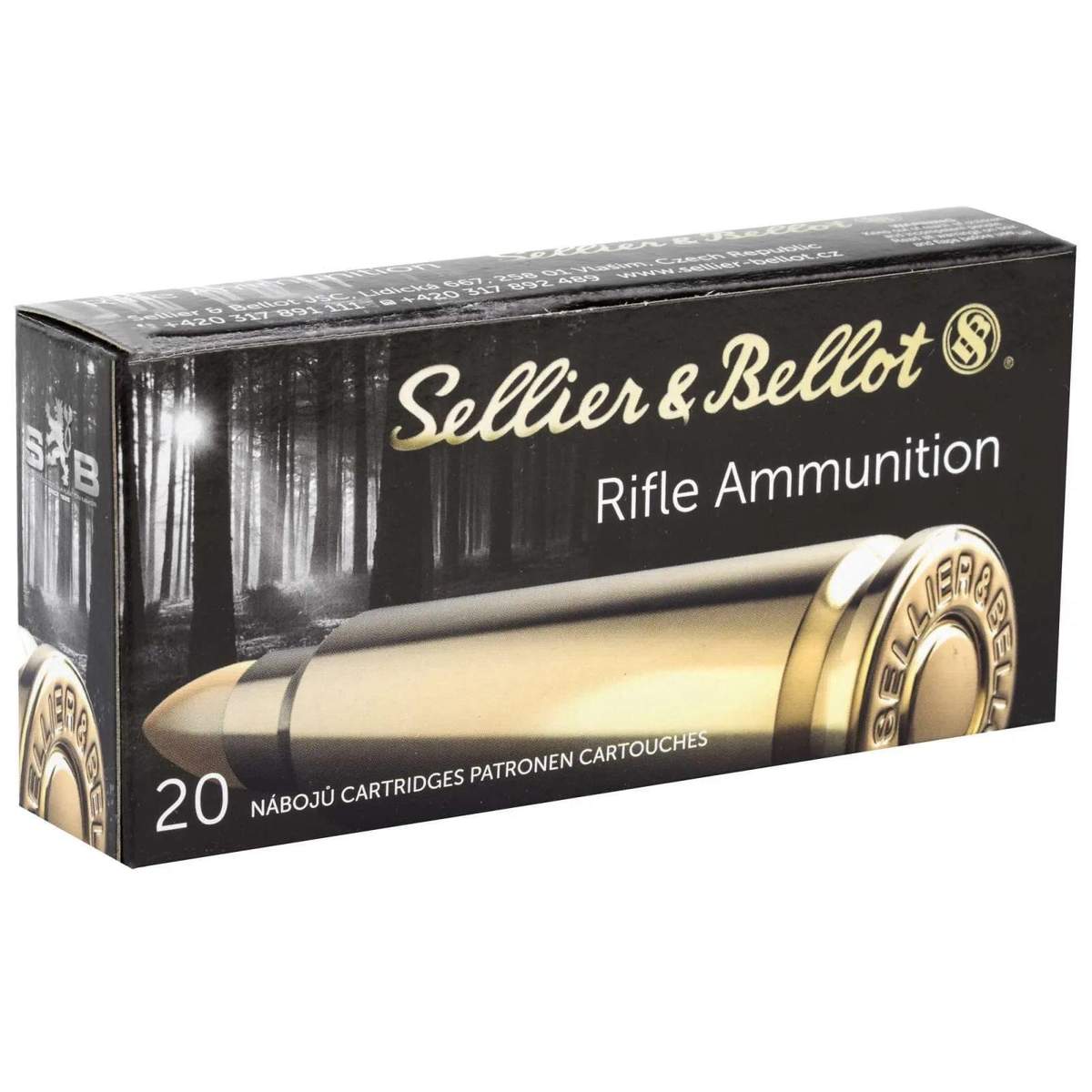 Sellier & Bellot Rifle Ammunition 7x64mm 173 gr SPCE 770 fps - 20/box