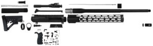 TacFire SSRK65CRDLPK20BN AR Build Kit  Sports South Exclusive 6.5 Creedmoor AR-Platform Black Nitride 5/8"x24