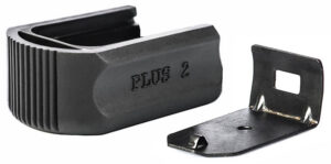 Mec-Gar F42099SET Plus-2 Adapter Set Black Aluminum/polymer, Fits Mec-Gar Optimum Flush Magazines
