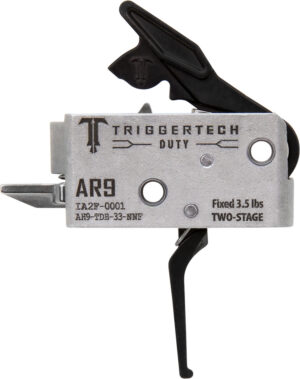 TriggerTech AH9TDB33NNF Duty  Flat Trigger Two-Stage 3.50 lbs Draw Weight Fits AR-9