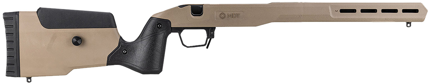Mdt Sporting Goods Inc 106232FDE MDT Field Stock Flat Dark Earth Ruger American/ Short Action 32.22"