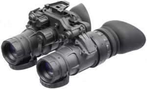 AGM Global Vision 12UN412941143111 UNVG Night Vision Goggles Black 1x 64-72 Ip/mm Resolution