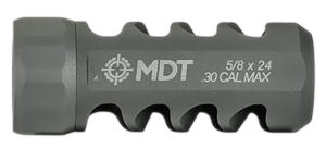 Mdt Sporting Goods Inc 109154RTI Hunt Brake  Black Titanium 5/8"x24 Threads 30Cal