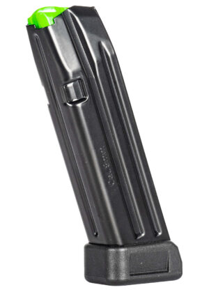 Mec-Gar MGG172003A Glock 17 20rd Extended 9mm Luger, Black Carbon Steel w/Black Floorplate