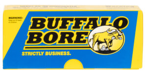 Buffalo Bore Ammunition 8B20 Lever Gun Strictly Business 45-70Gov 405gr Semi Jacketed Flat Point 20 Per Box/12 Case