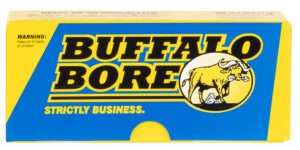 Buffalo Bore Ammunition 19G20 Tactical Strictly Business 357Mag 125gr Jacketed Hollow Point 20 Per Box/12 Case