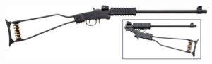 CHIAPPA LITTLE BADGER 17HMR - 1/2X28" THREADED BLACK MATTE