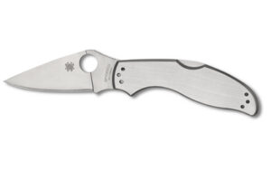 SPYDERCO UPTERN 2.82" SS SILVER