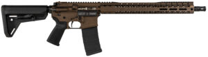 Black Rain Ordnance BROSSPMB SSP  5.56x45mm NATO 30+1 16" Chrome Moly Barrel, A2 Flash Hider,  Midnight Bronze Cerakote 7075-T6 Receiver, Adjustable Magpul MOE SL Stock & Grip, Optics Ready