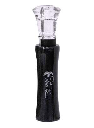 Duck Commander DCJGPS John Godwin Pro Series Friction Call, Double Reed Attracts Ducks, Black Acrylic