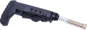 GUNTEC AR15 M.P.M. STOCK - MULTI POINT MOD STOCK BLACK